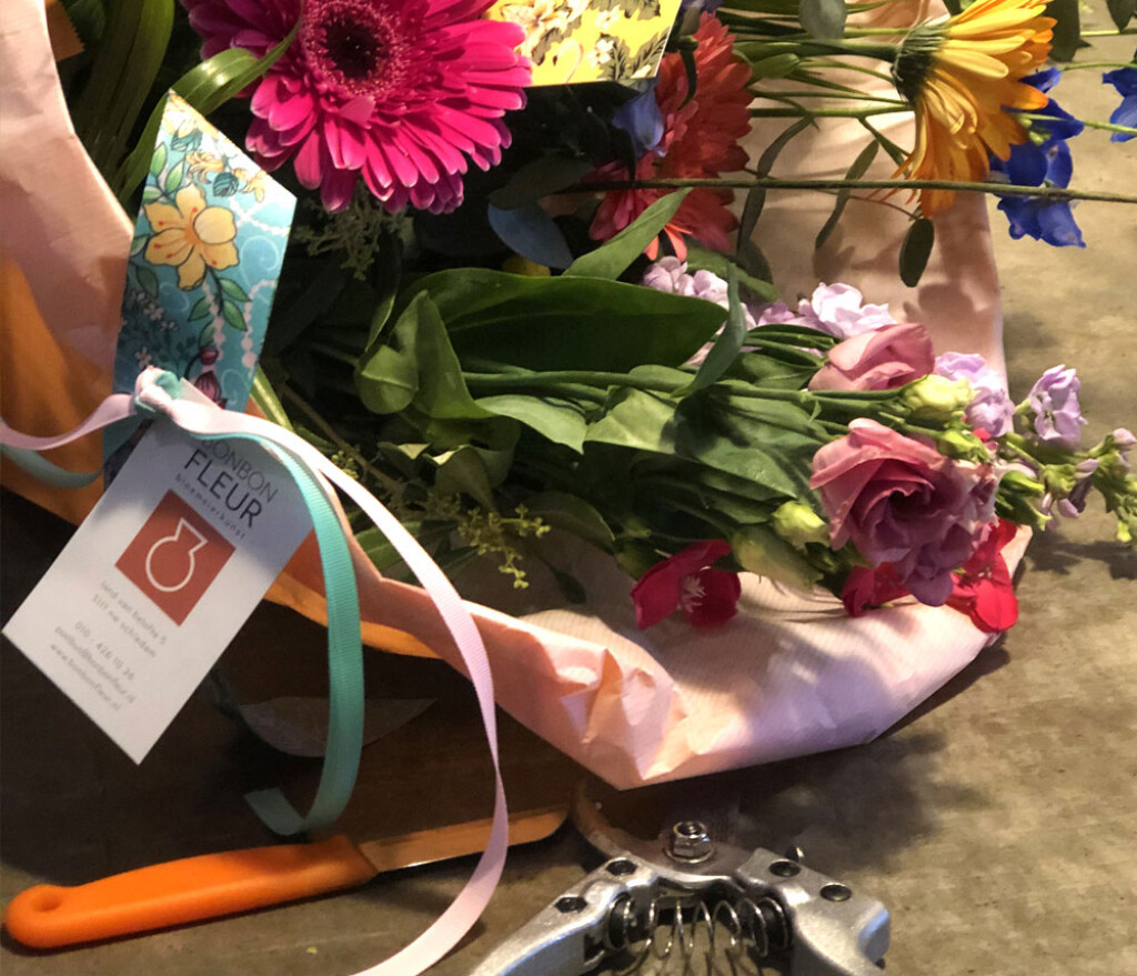 10% korting op een gezellig plukboeket