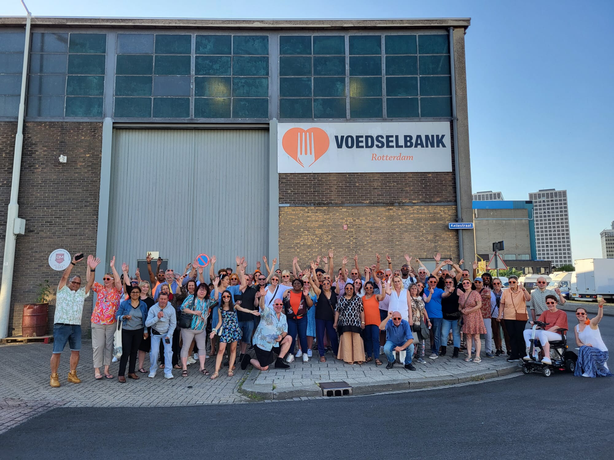 Medewerker distributie centrum Voedselbank Rotterdam