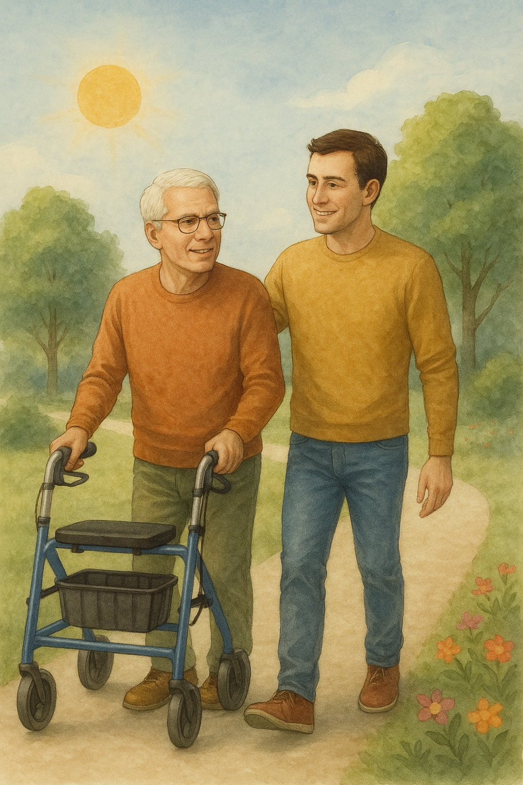 Word jij het wekelijkse wandelmaatje van een vriendelijke heer (61) uit de Kastelenbuurt in Schiedam