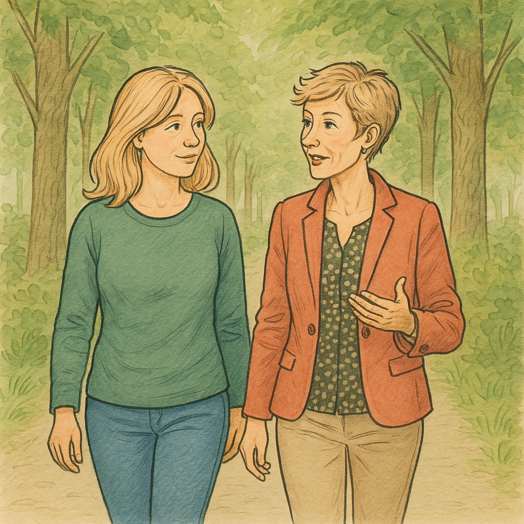 Rustige en betrokken wandel vrijwilligster gezocht