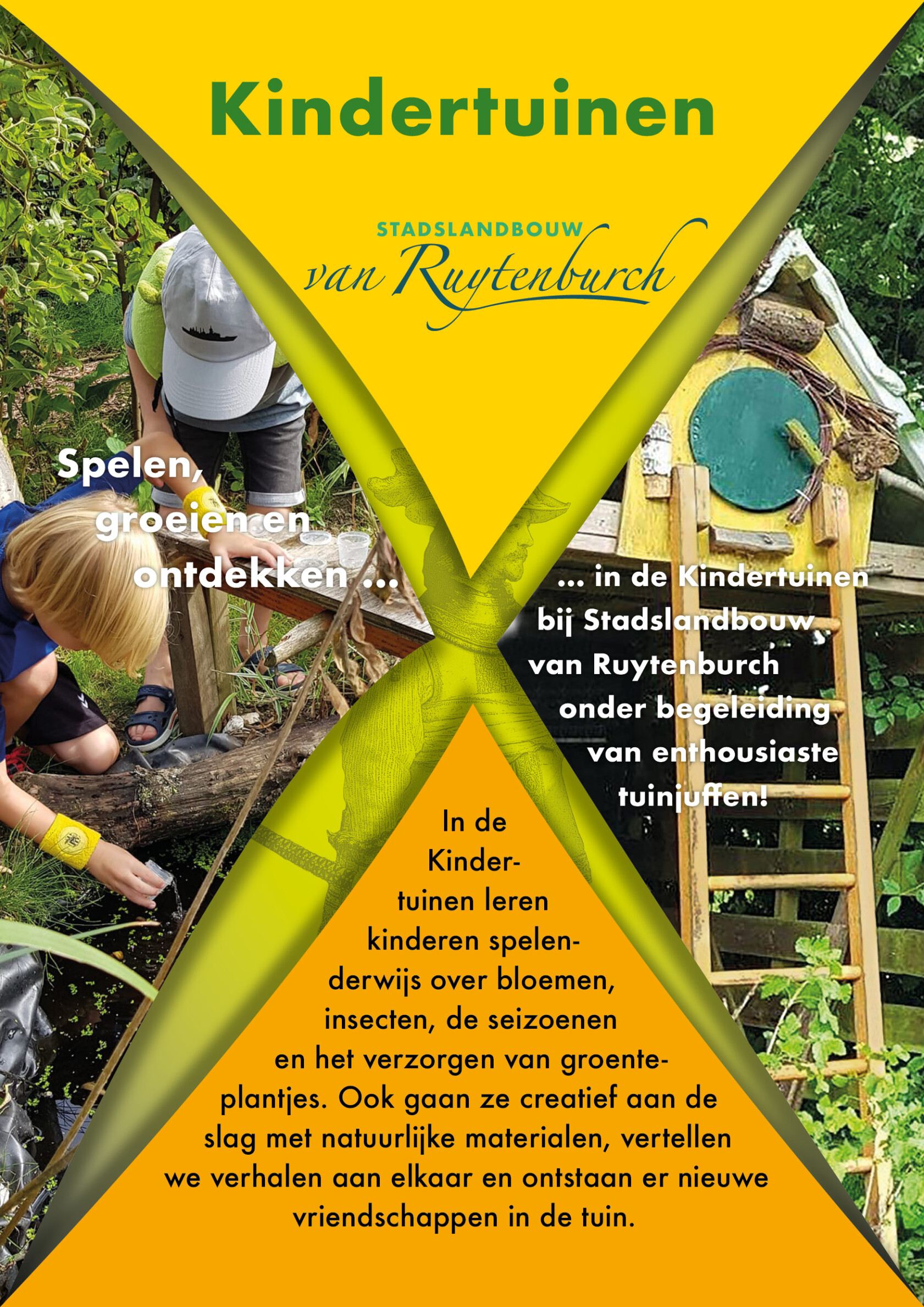 Begeleiding Tuinkinderen in de basisschoolleeftijd