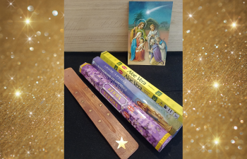 Wierookplankje incl 3 doosjes wierook