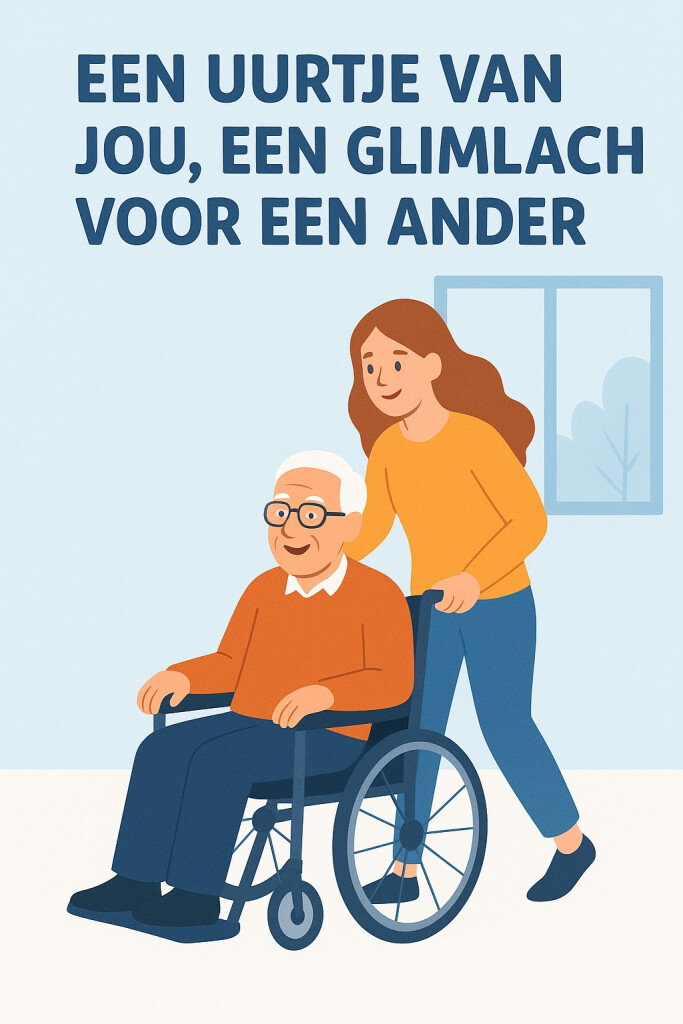 Samen genieten: word wandelmaatje voor een oudere in een rolstoel