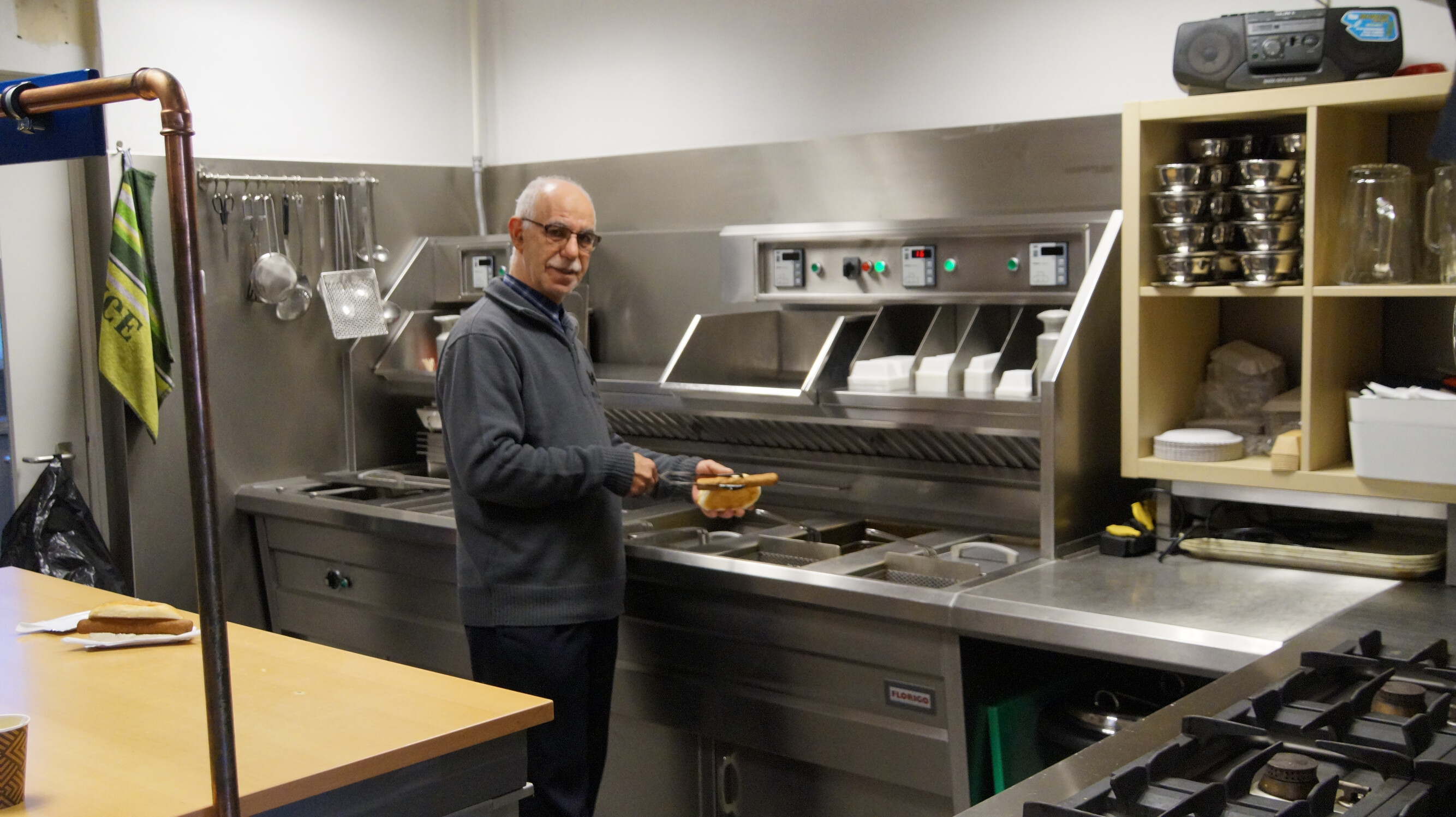 Frituur kok op donderdagavond