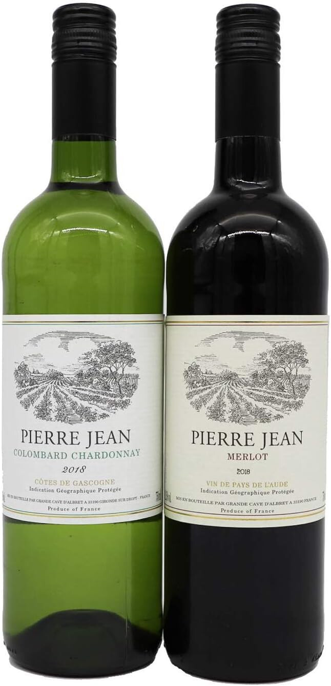 Pierre Jean merlot-cabernet sauvignon/Pierre Jean sauvignon blanc 🍷