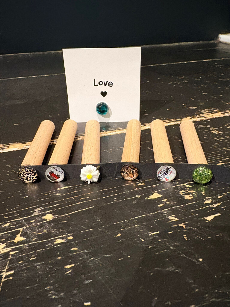 Super leuke magnetische kaarthouder