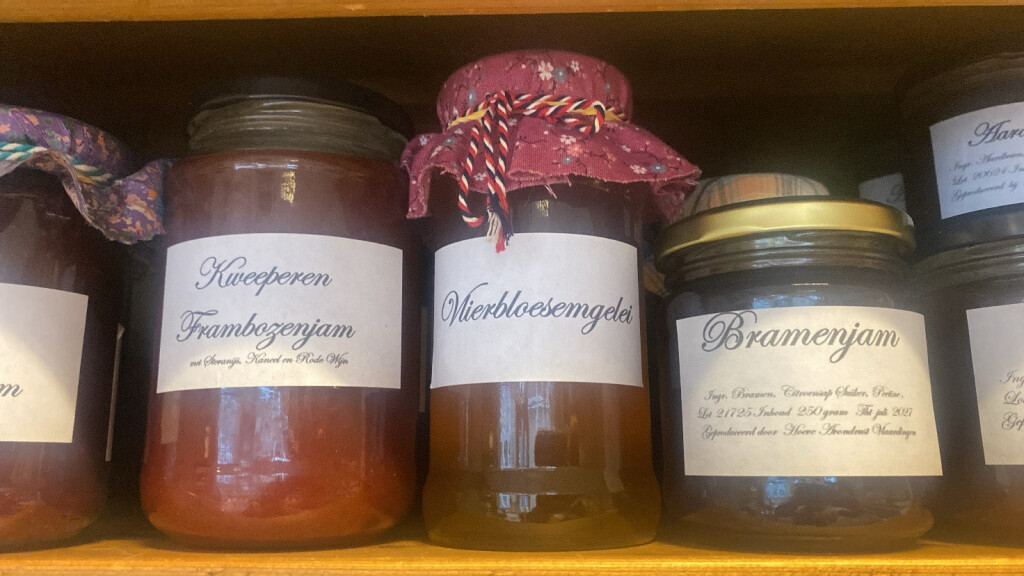 Heerlijk streekproduct (jam of mosterd)