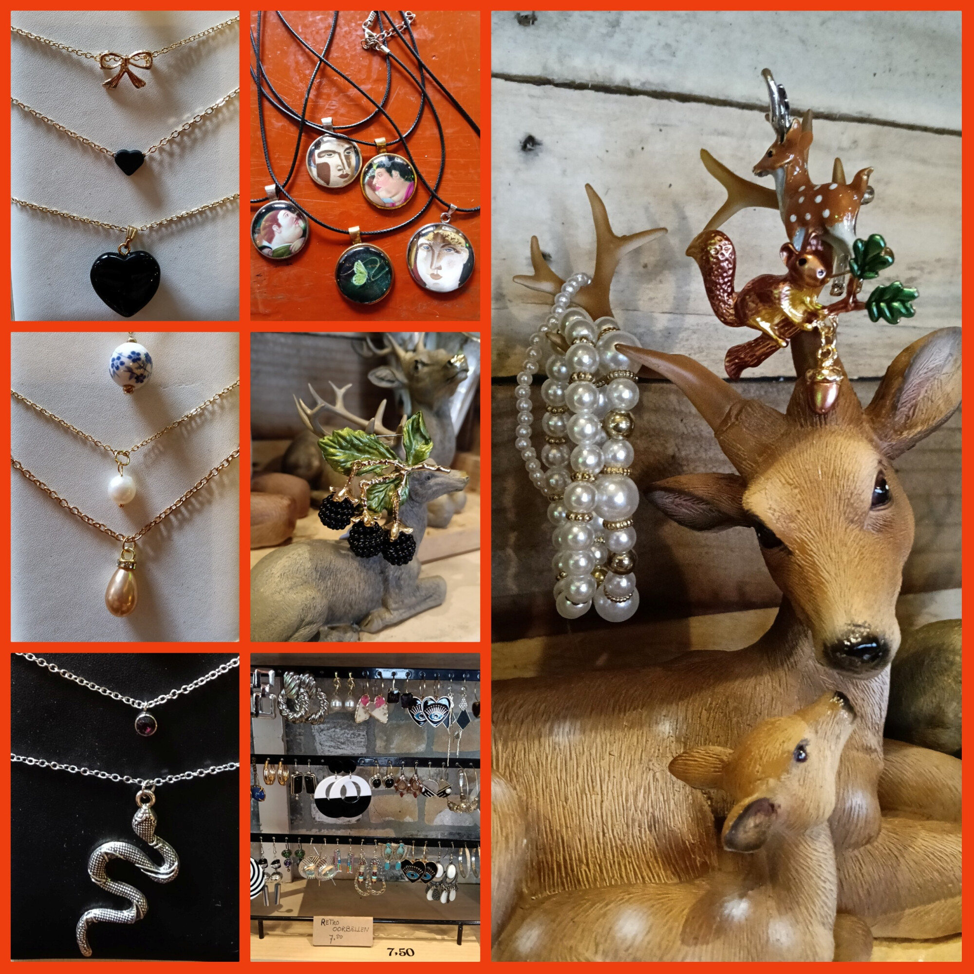 Een ruime keuze aan vintage bijoux kies 🤩 je favoriet!