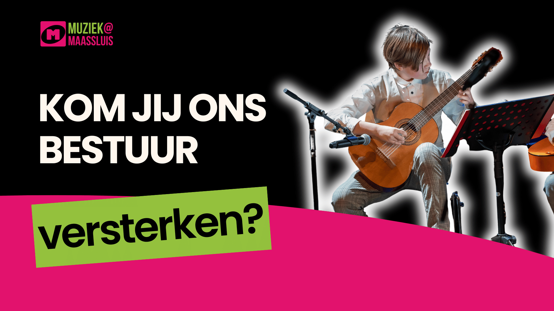 Bestuurslid Muziek@Maassluis