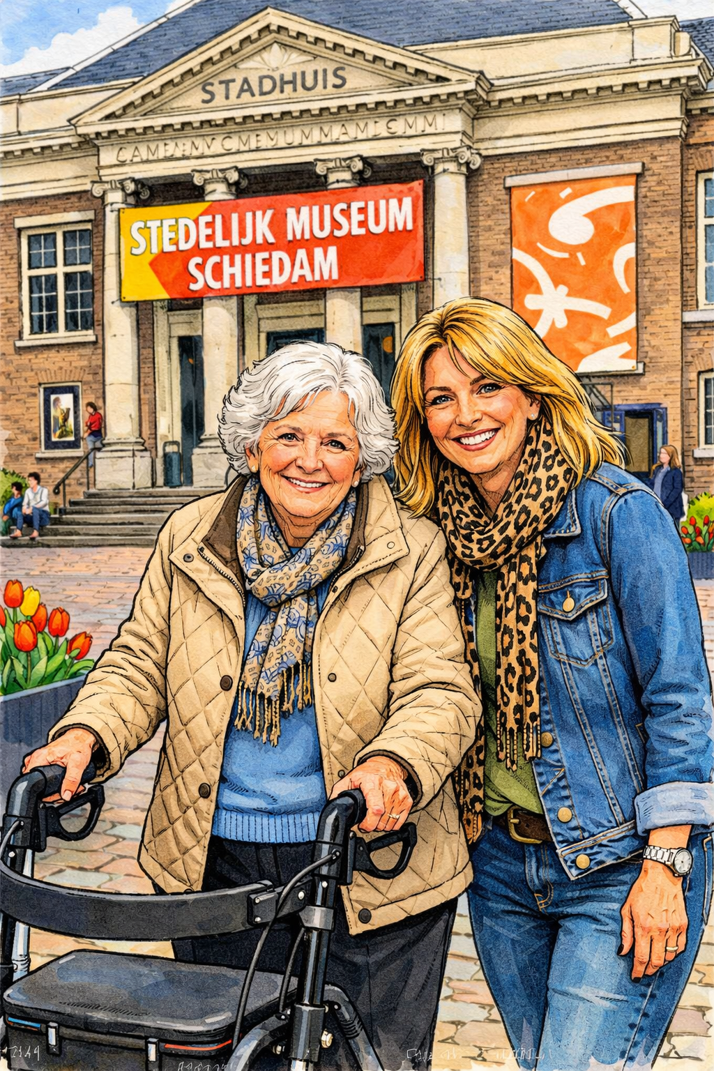 Samen naar het museum of theater? Of anders een wandelingetje in Schiedam?