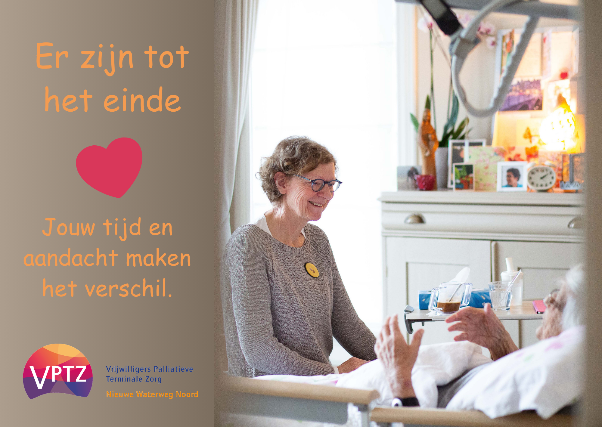 Maak groot verschil aan het einde van iemands leven